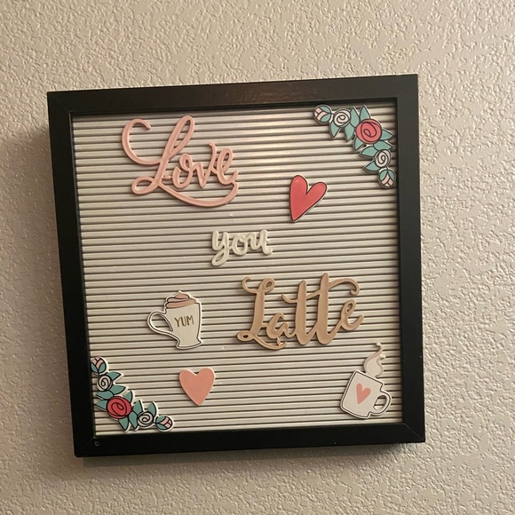 Black with White Letterboard - Picture 3 of 10